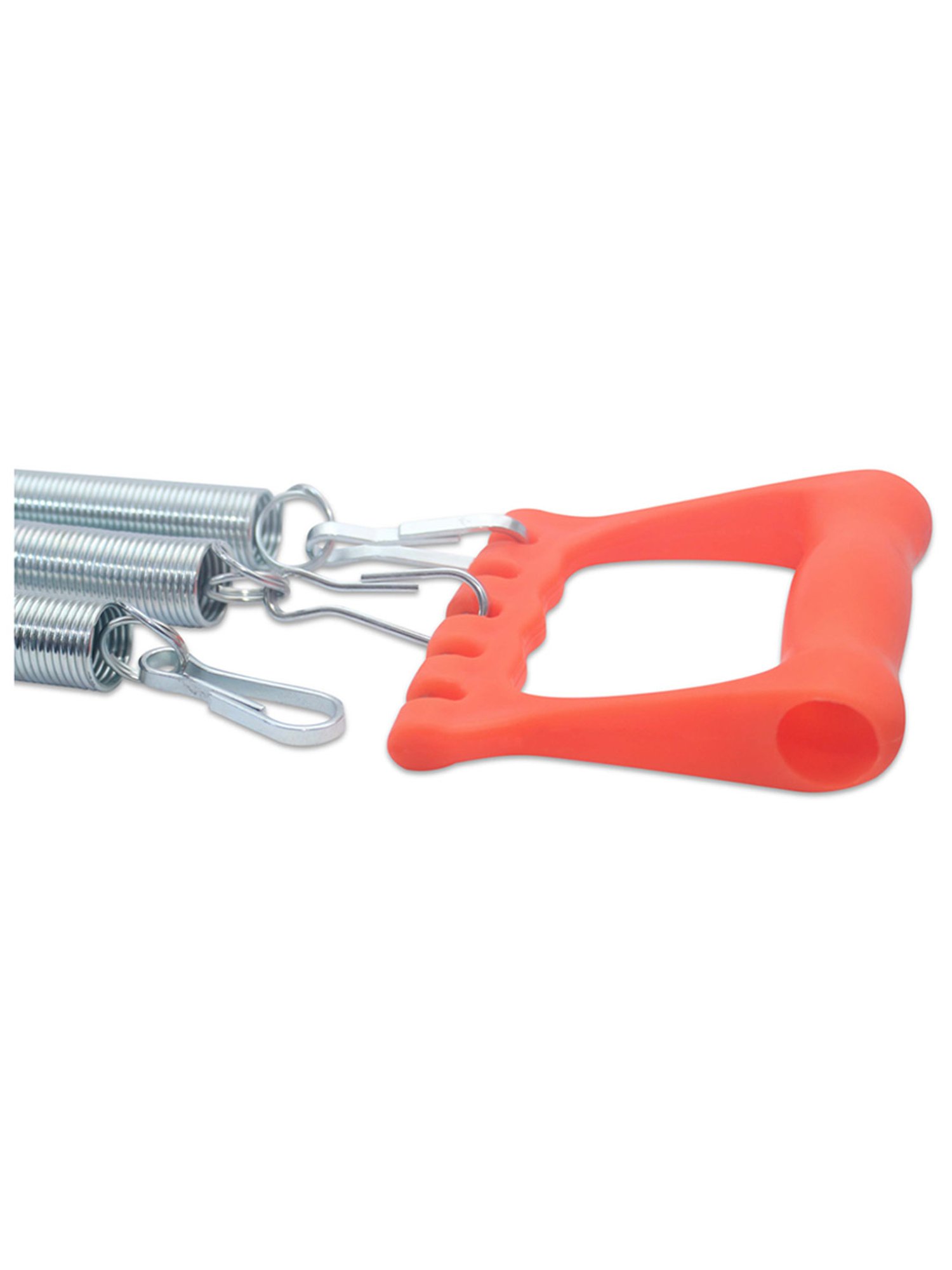 JJ Jonex Professional Gym Exercise Chest Pull Expander Fitness Puller 3 Spring (Red)