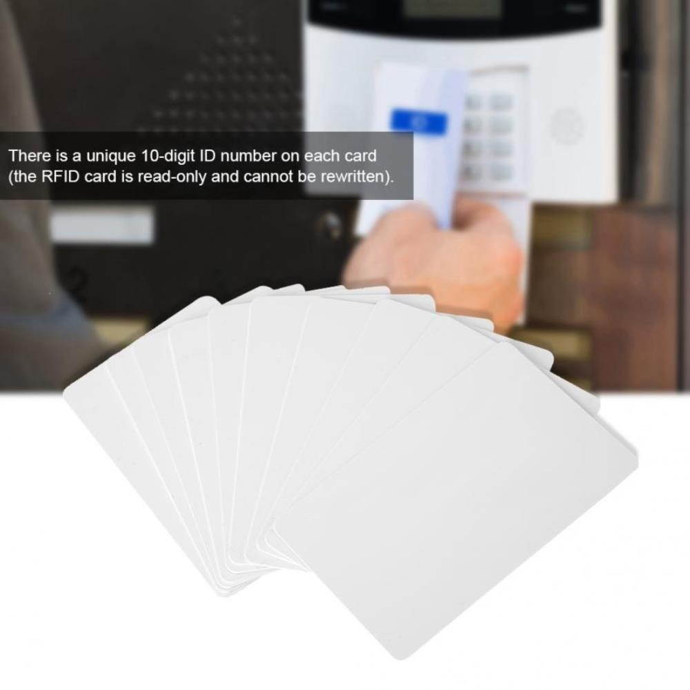 100pcs/Set Contactless 125kHz Smart RFID Proximity ID Card Read- Access Card EM4100 Smart Proximity Card