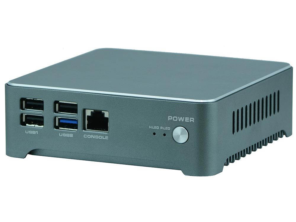Desktop Computer Fanless Mini PC NANO PC Windows 10 OEM/ Linux With Intel Celeron N2805 Partaker N3 1 LAN 8G RAM 240G SSD