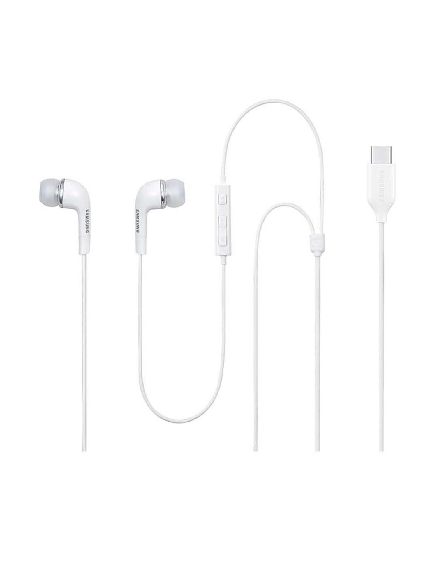 Samsung Type C Handsfree Wired Earphone (White)