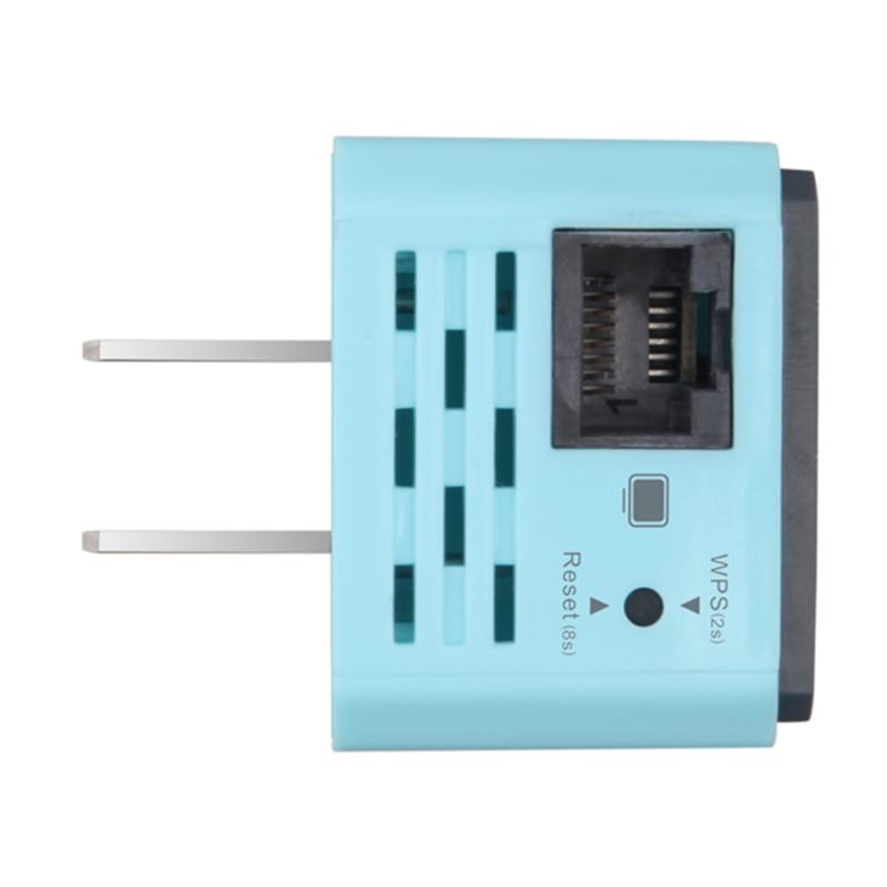 KuWfi 609U 300Mbps Wireless Repeater 2.4Ghz WI-FI AP Router 802.11N Signal Amplifier Wifi Range Extender Booster With US/EU Plug