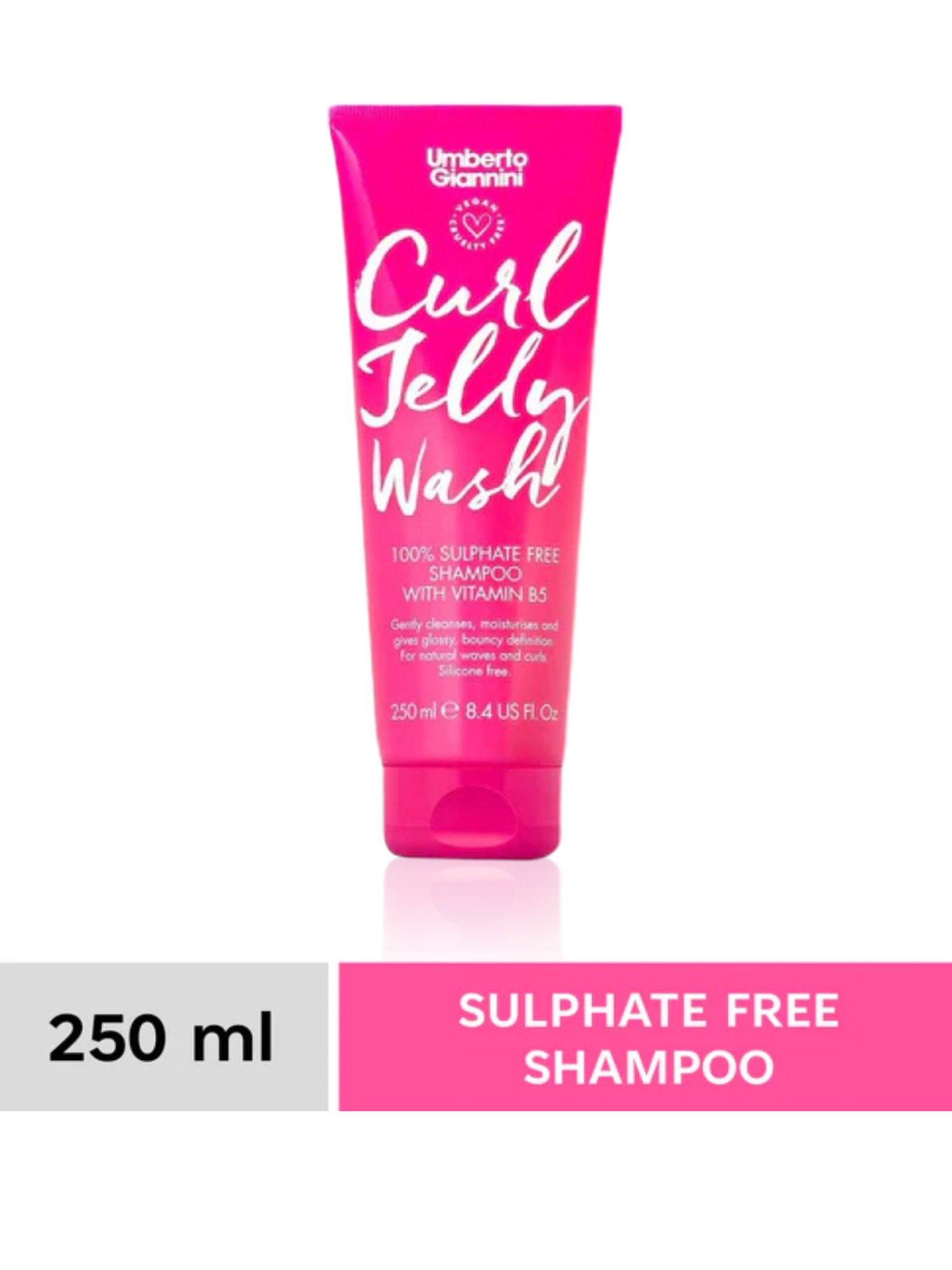 Umberto Giannini Curl Jelly Wash 100% Sulphate Free Shampoo - 250 ml
