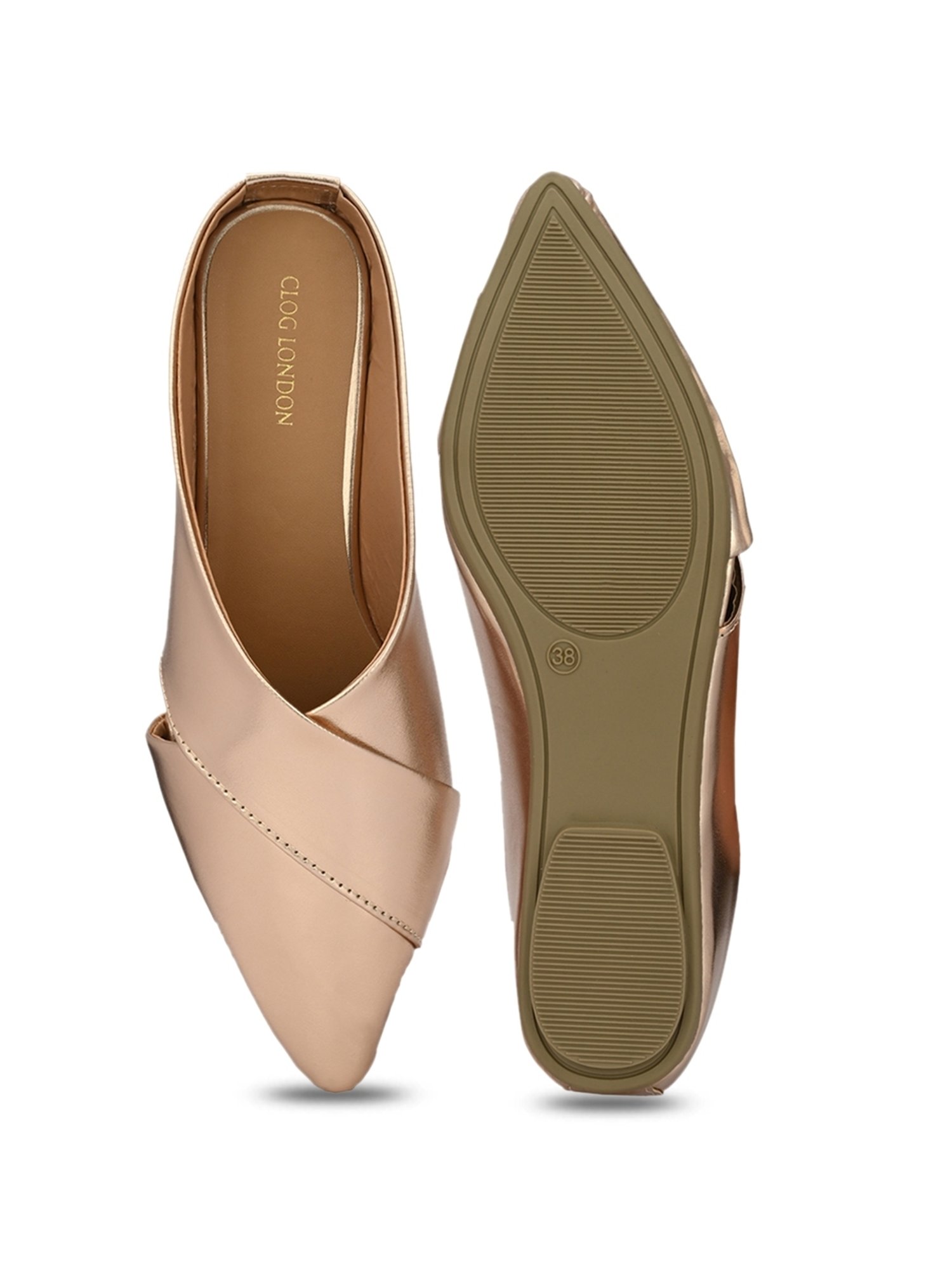 Clog London Women's Copper Mule Shoes