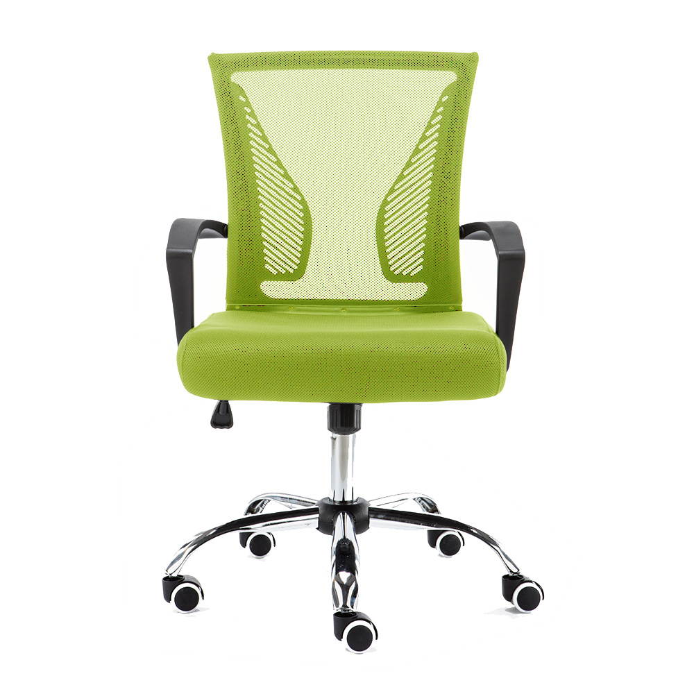 Modern Home Zuna Mid-Back Office Chair - Black/Lime