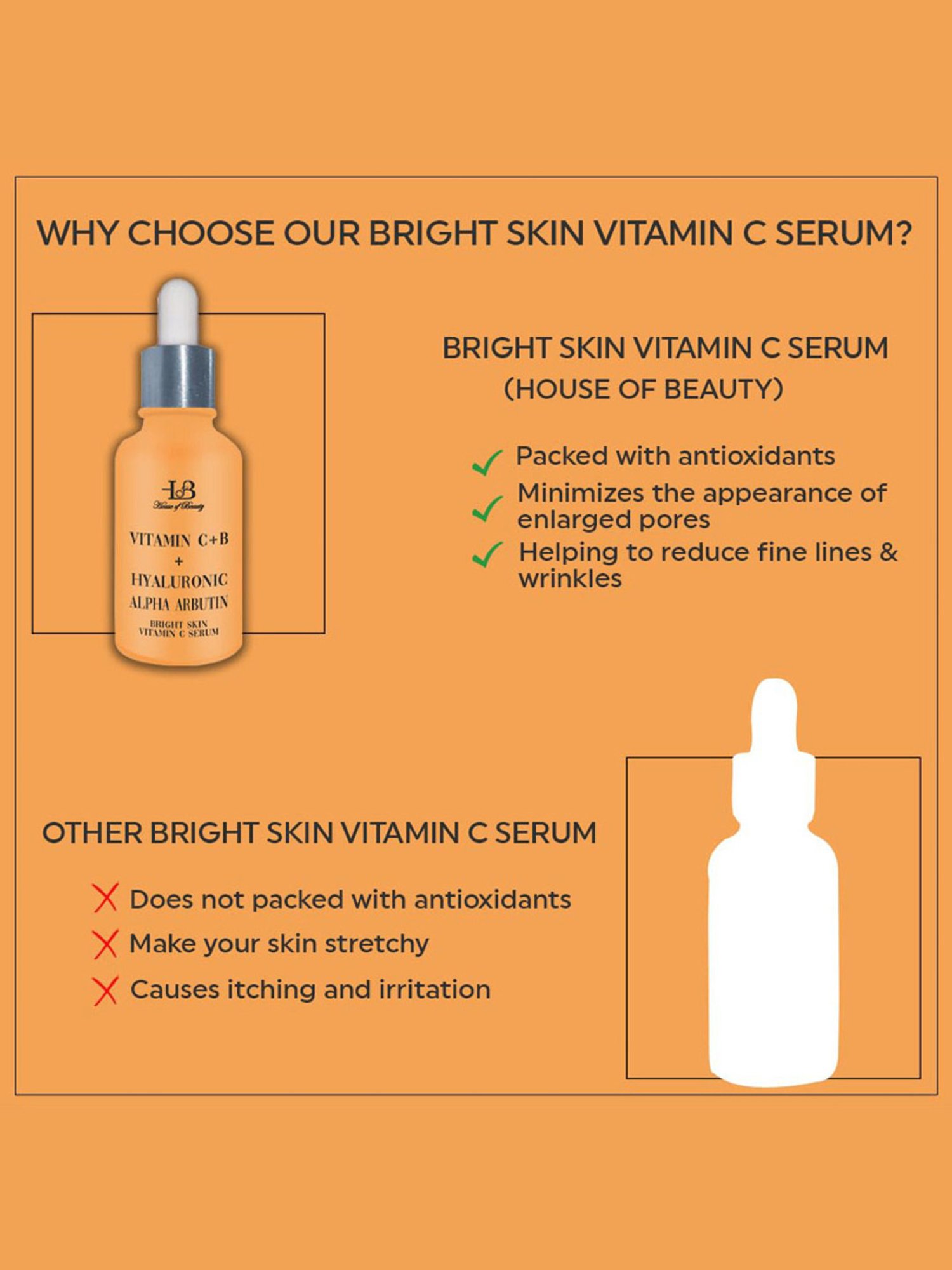 House of Beauty Vitamin C Bright Skin Serum - 30 ml
