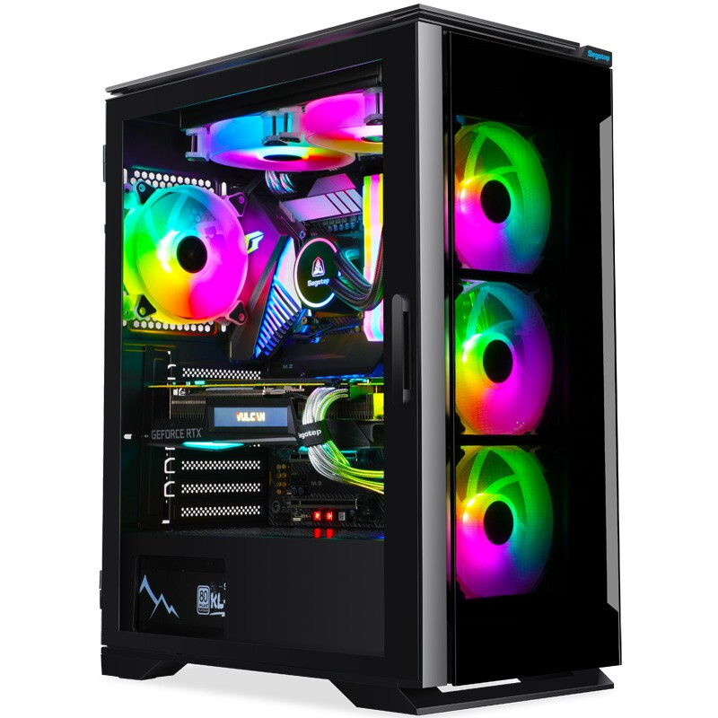 XOTIC V200 Advanced Gaming and Entertainment Desktop (RYZEN 7 5800X 8-core 4.7GHZ Turbo, 16GB DDR4 RAM, 500GB NVMe SSD + 2TB HDD, GeForce RTX 3060 12GB, Windows 10) Liquid Cooled PC