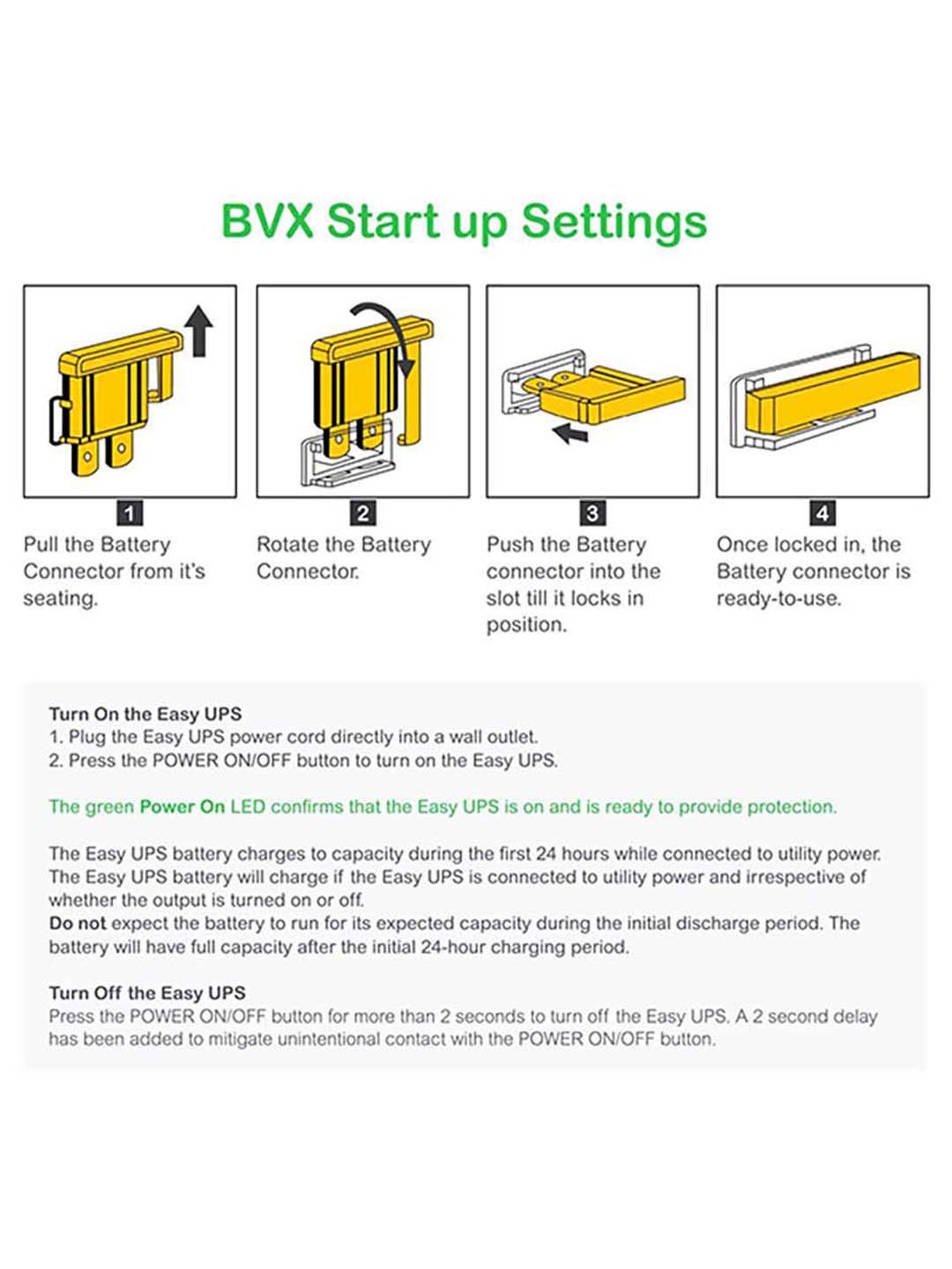 APC BVX1200LI-IN 1200W UPS (Black)