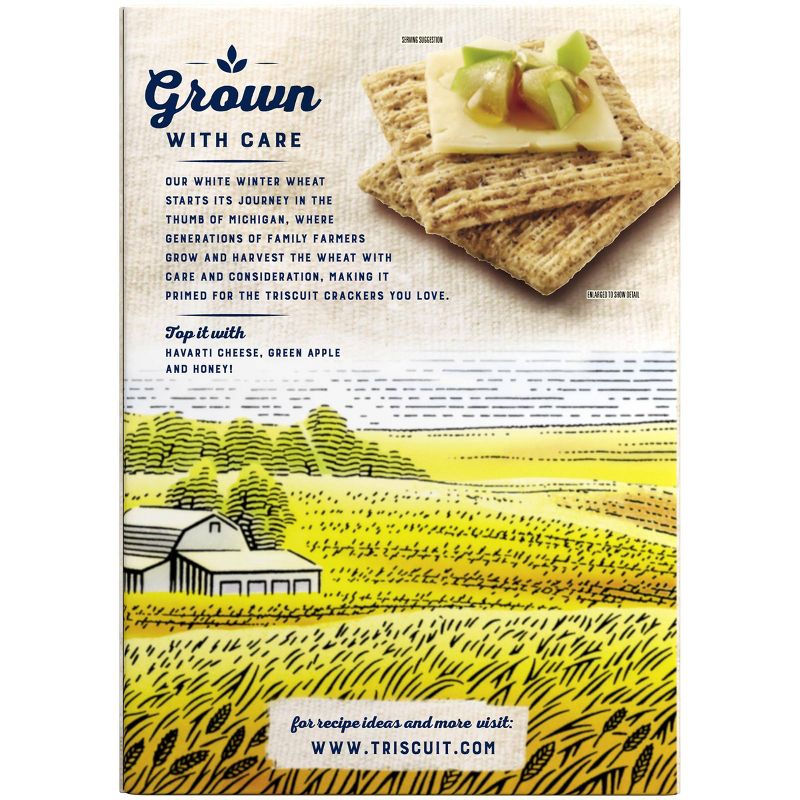 Triscuit Cracked Pepper & Olive Oil Crackers - Family Size - 13oz