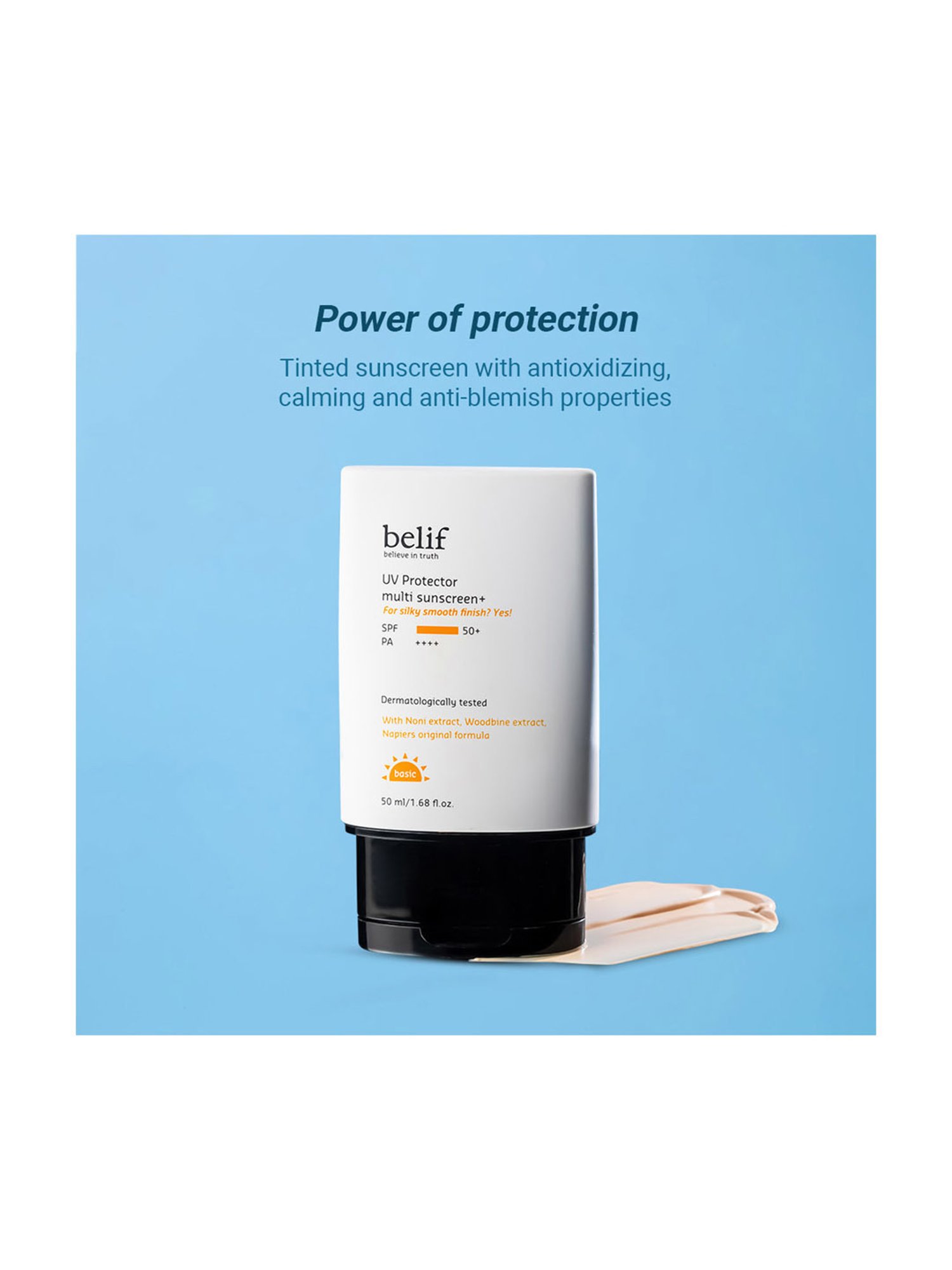 Belif UV Protector Multi Face Sunscreen Spf50+ - 50 ml