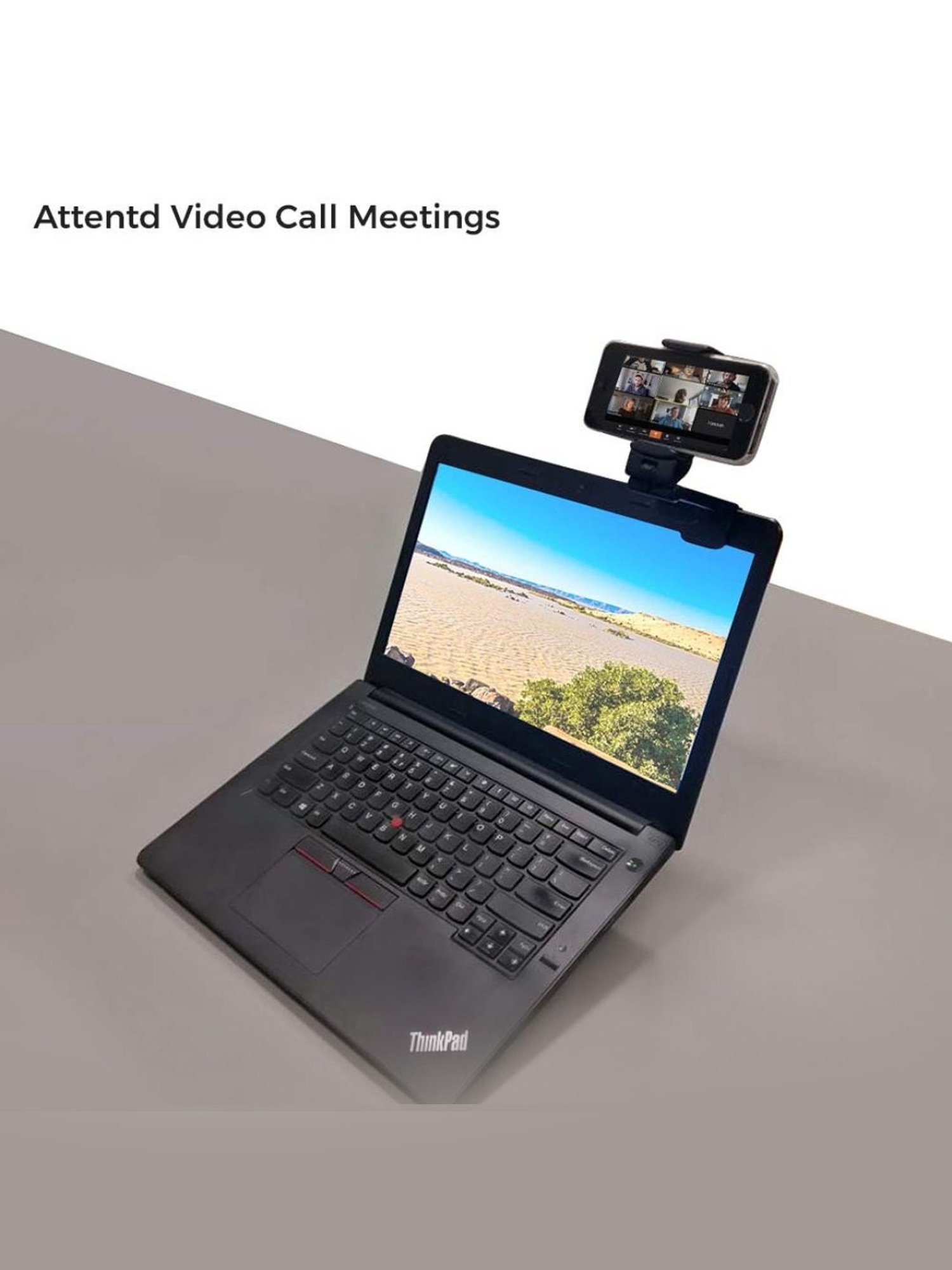 GRIPP Magic Stand Compatible for All Mobile Phones Devices (Black)