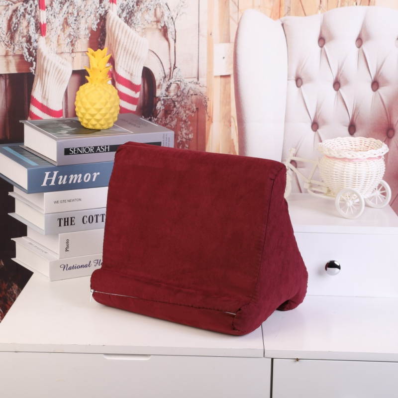 Tablet Pillow Holder Stand Book Rest Reading Support Cushion For Home Bed Sofa Multi-Angle Soft Pillow Lap Stand