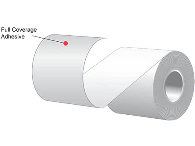 MAXSTICK CONSUMABLES 3125 X 170 1 ID CORE FULL COVERAGE ADHESIVE REPOSITIONABLE LINER LESS LABEL ROLL 80GSM20 32 ROLLS PER CARTON PRICED PER CARTON