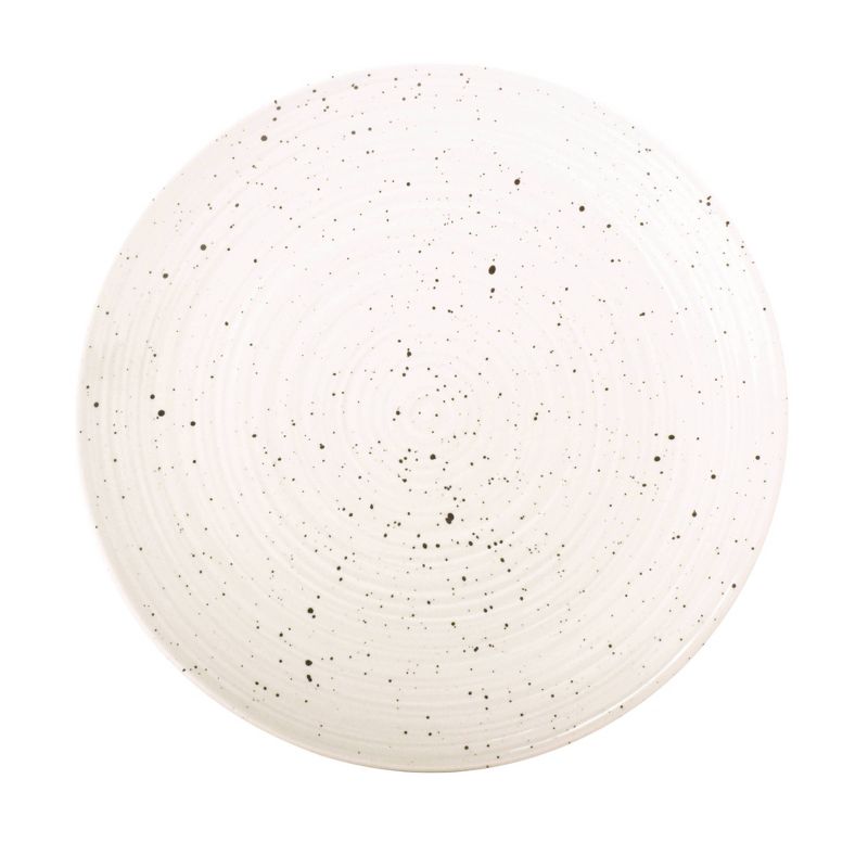 16pc Porcelain Marshall Dinnerware Set White - Elama