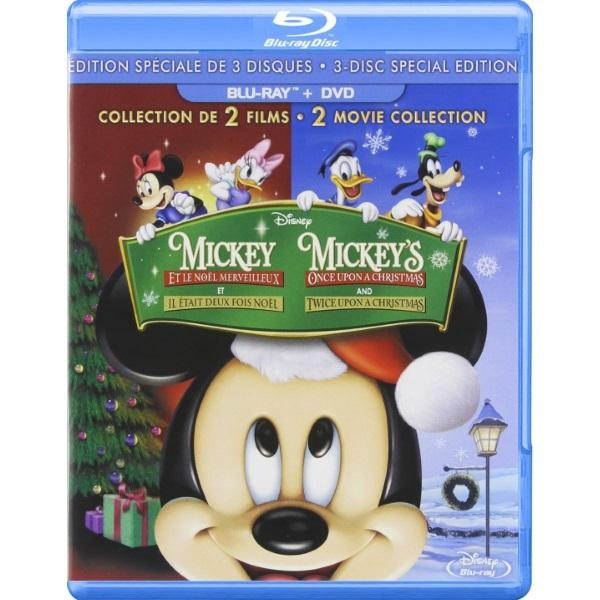 BUENA VISTA HOME VIDEO MICKEYS ONCE UPON A CHRISTMAS/TWICE UPON A CHRISTMAS (BLU-RAY/DVD-2) BR123599