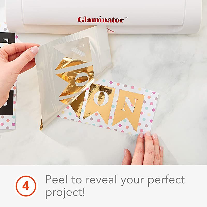 Glaminator Foil Laminator 9 Lamination Machine Includes Gold Foil 628120