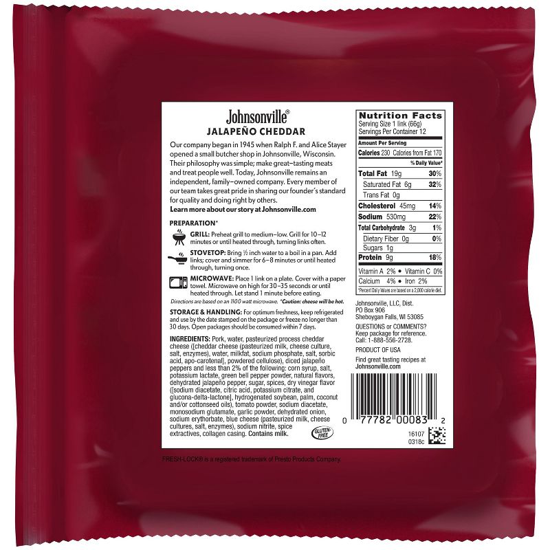 Honeysuckle White Fresh Sweet Italian Turkey Sausage - 20oz/5pk