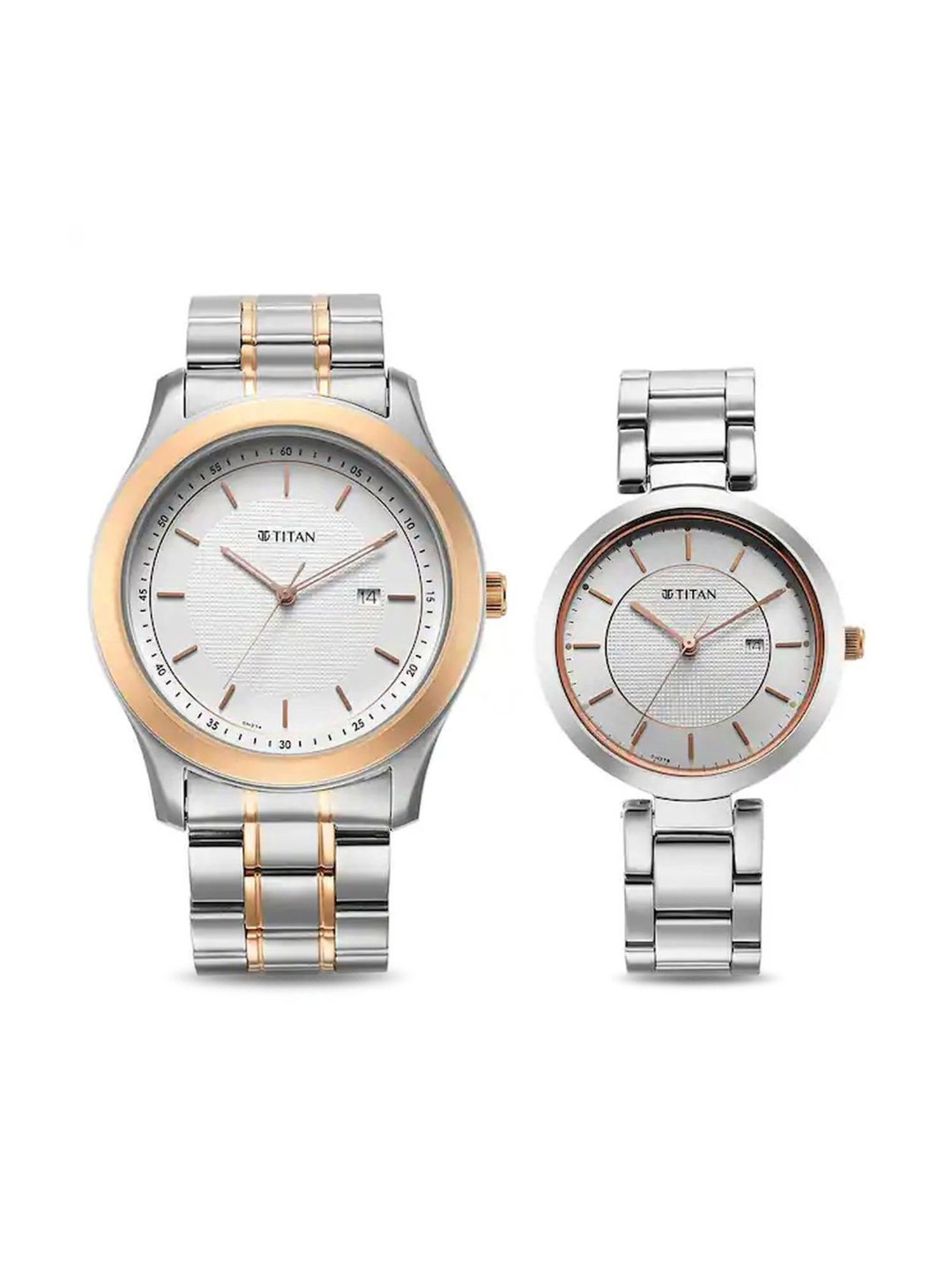 Titan 16272480KM01P Bandhan Analog Watch Combo