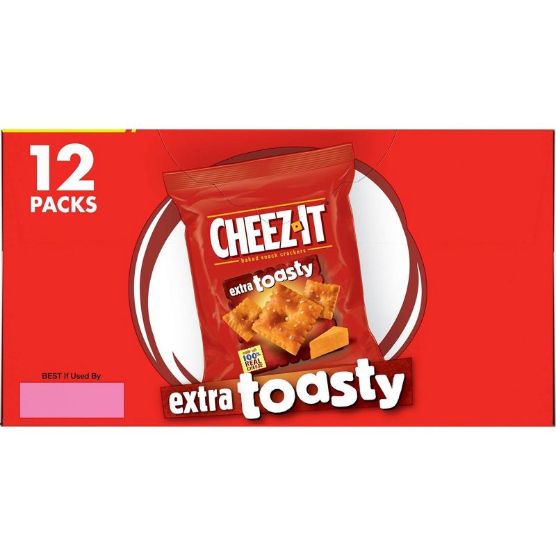 Cheez-It Extra Toasty 12ct 1oz Caddy