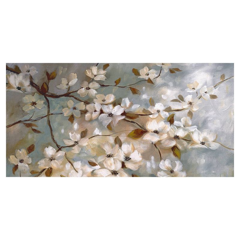 24" x 48" Blossoms of May Panel by Nan Art on Canvas - Fine Art Canvas