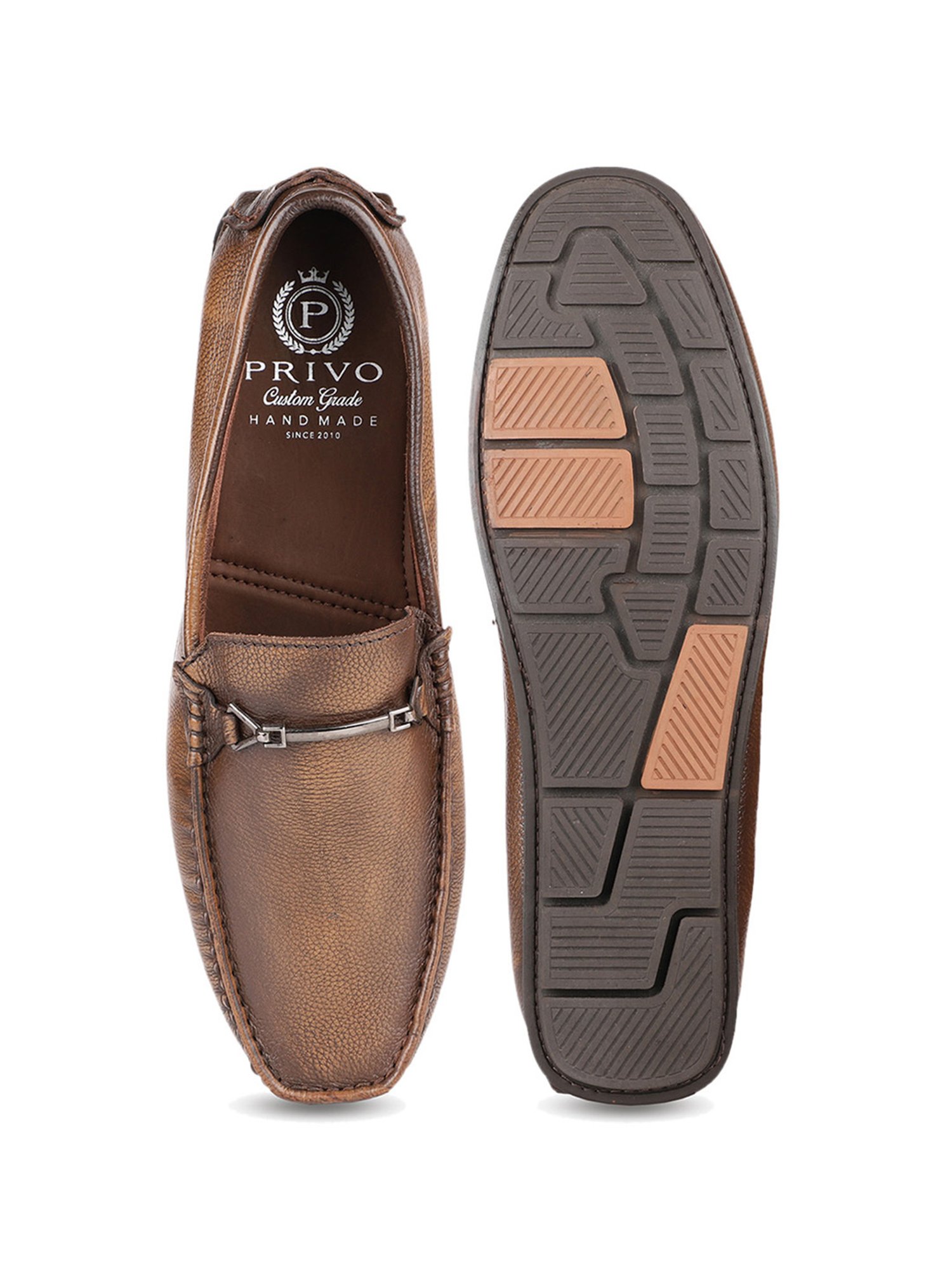 Privo by Inc.5 Men's Tan Casual Loafers