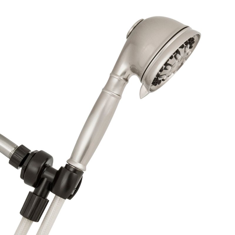 6 Mode Power Pulse Hand Held Shower Head Brushed Nickel - Waterpik