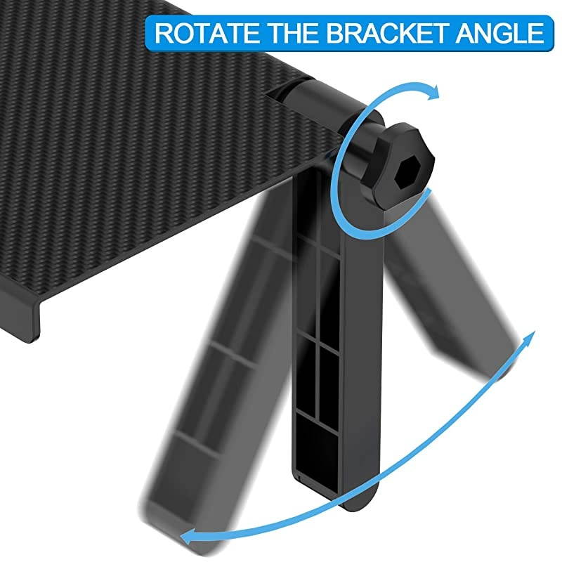 TV Top Shelf Mounting Screen Top Shelf TV Screen Storage Bracket Stand TV Monitor Stand TV Wall Mount Wall TV Bracket Screen Top Shelf Storage Rack Mount Shelf Black