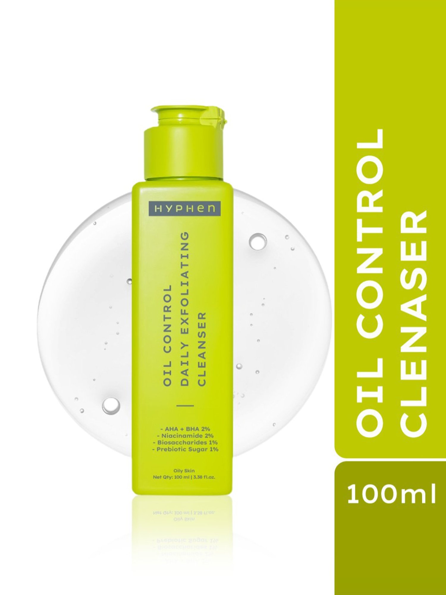 Hyphen Oil Control Daily Exfoliating Cleanser - 100 ml