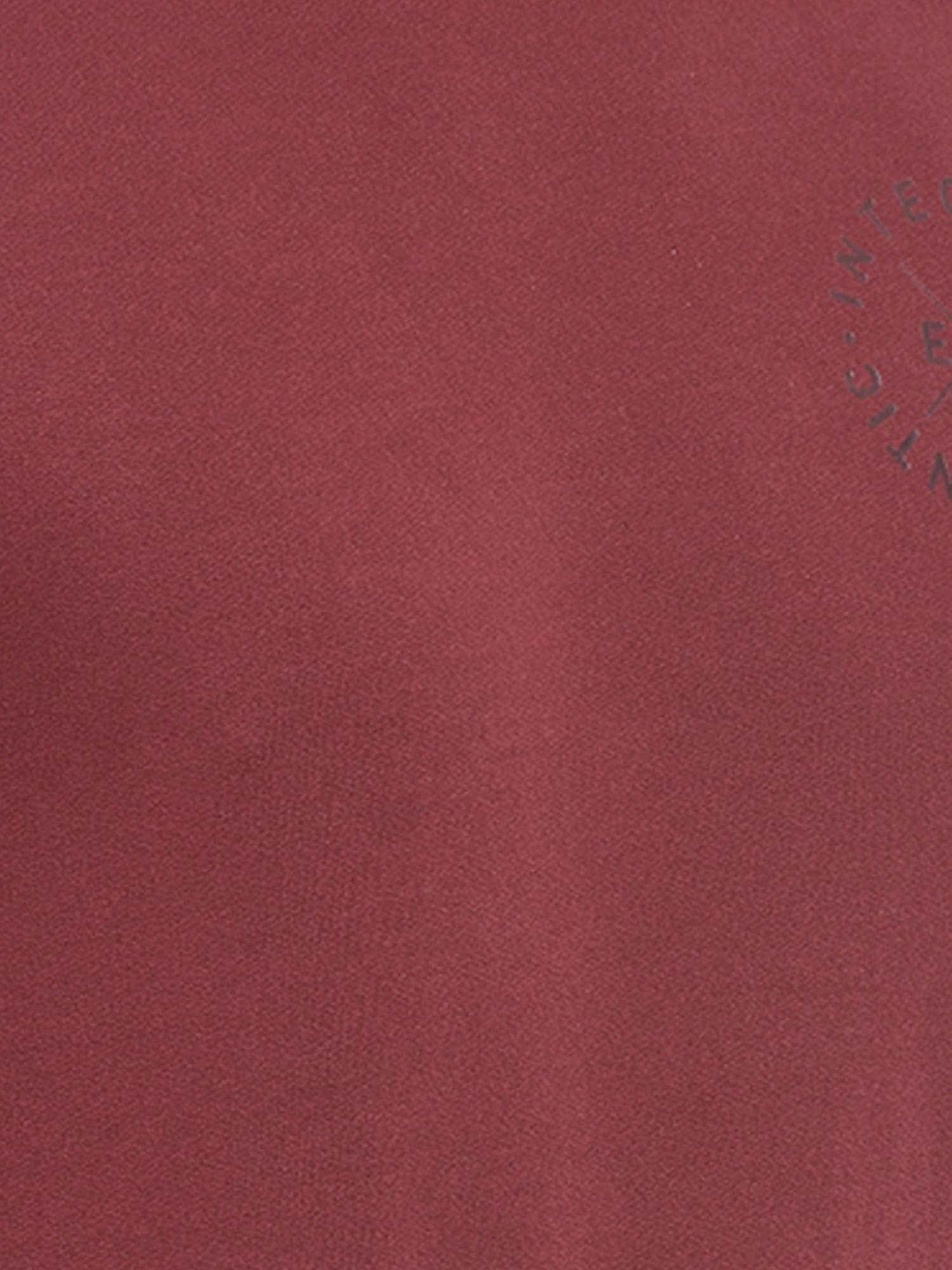 Integriti Maroon Regular Fit Printed Sweatshirt