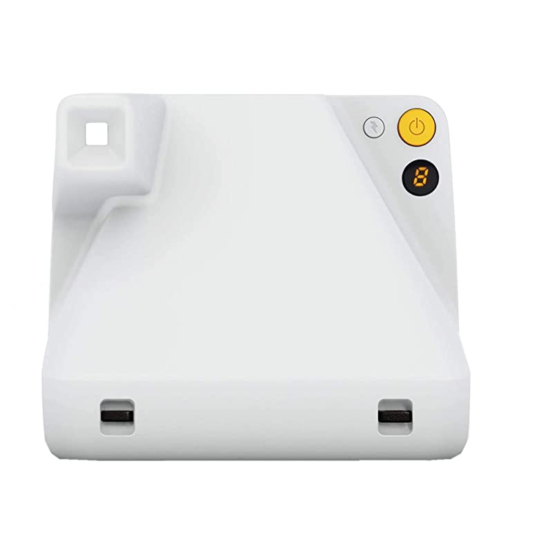 Now I-Type Instant Film Camera - Blue Bundle with a Color i-Type Film Pack (8 Instant Photos) and a Lumintrail Cleaning Cloth