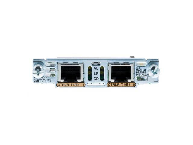 CISCO VWIC2-2MFT-T1/E1 2-Port T1/E1 MULTIFLEX TRUNK VOICE