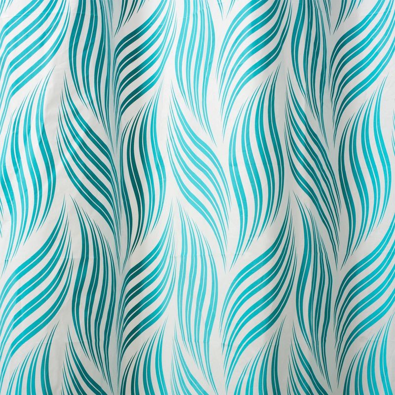 Hatchmark PEVA Shower Curtain- Hookless