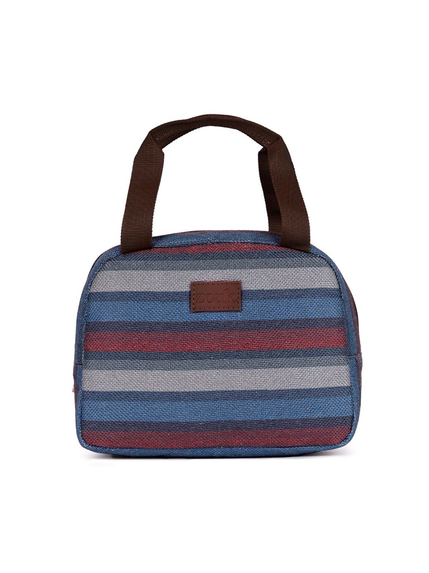 ZOUK Multicolor Striped Lunch Bag