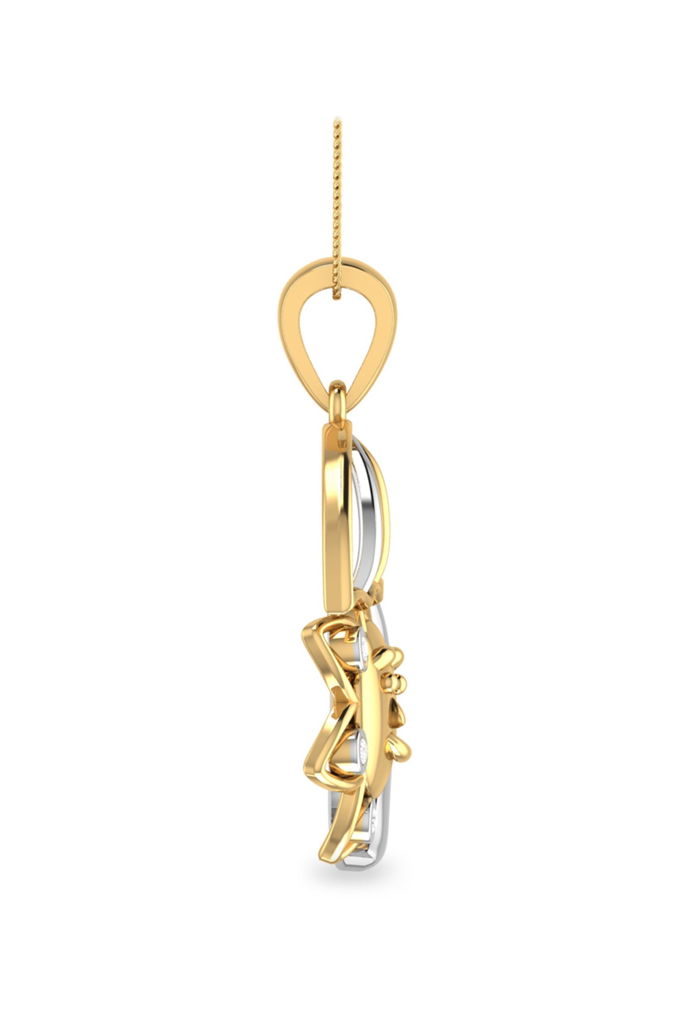 PC Jeweller Bachpan 22 kt Gold Pendant without Chain for Kids