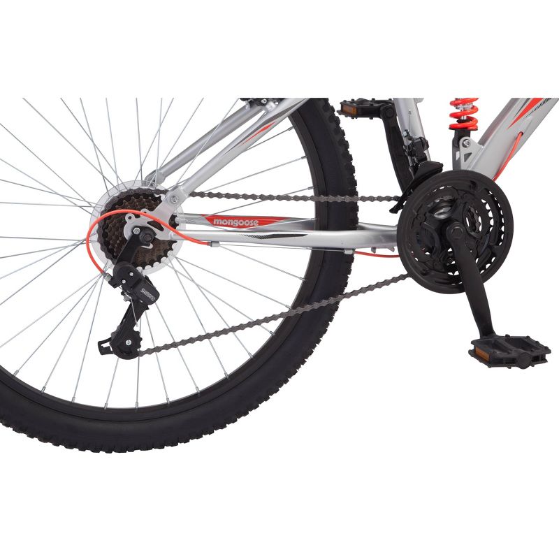 Mongoose Men's 26" Bedlam Mountain Bike - Silver