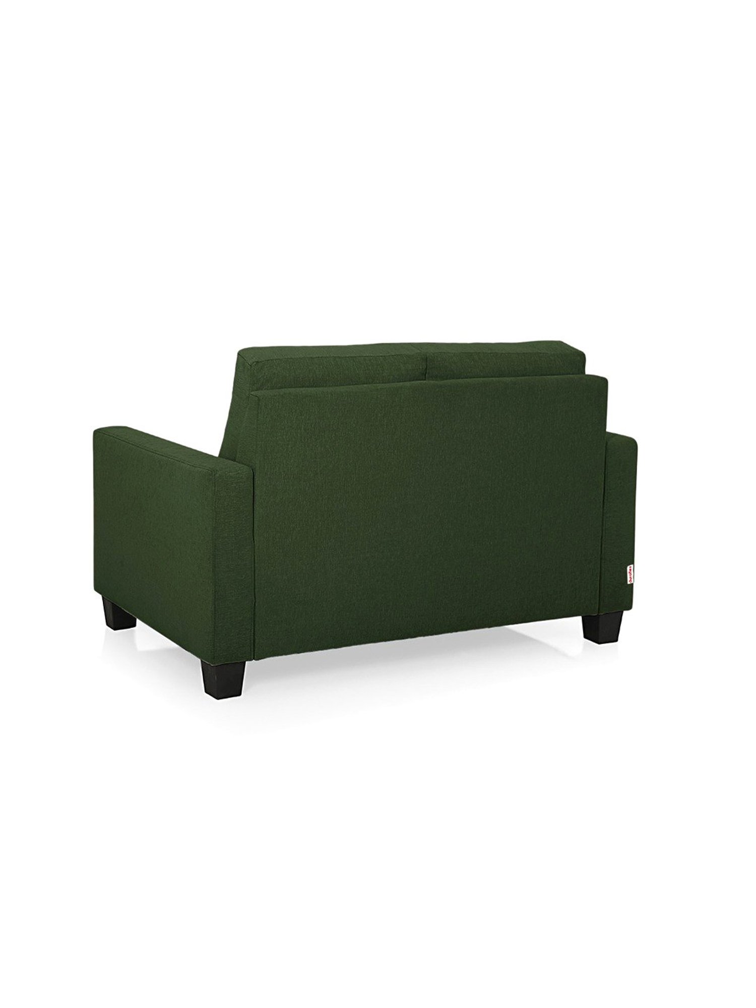 Duroflex Ease Sap Green Neem Wood 2 Seater Sofa