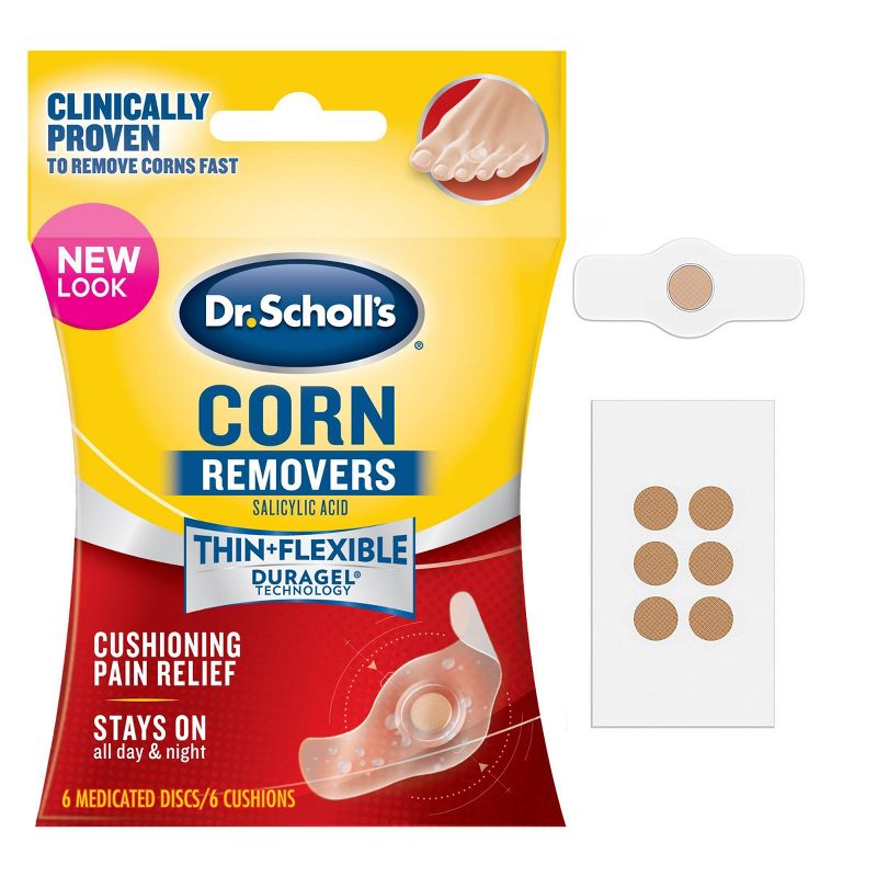 Dr Scholl's Duragel Medicated Corn Remover Bandages - 6ct