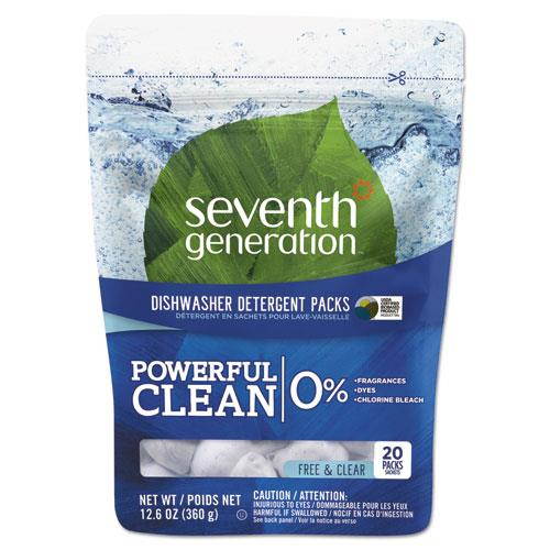 Seventh Generation Natural Dishwasher Detergent Packs