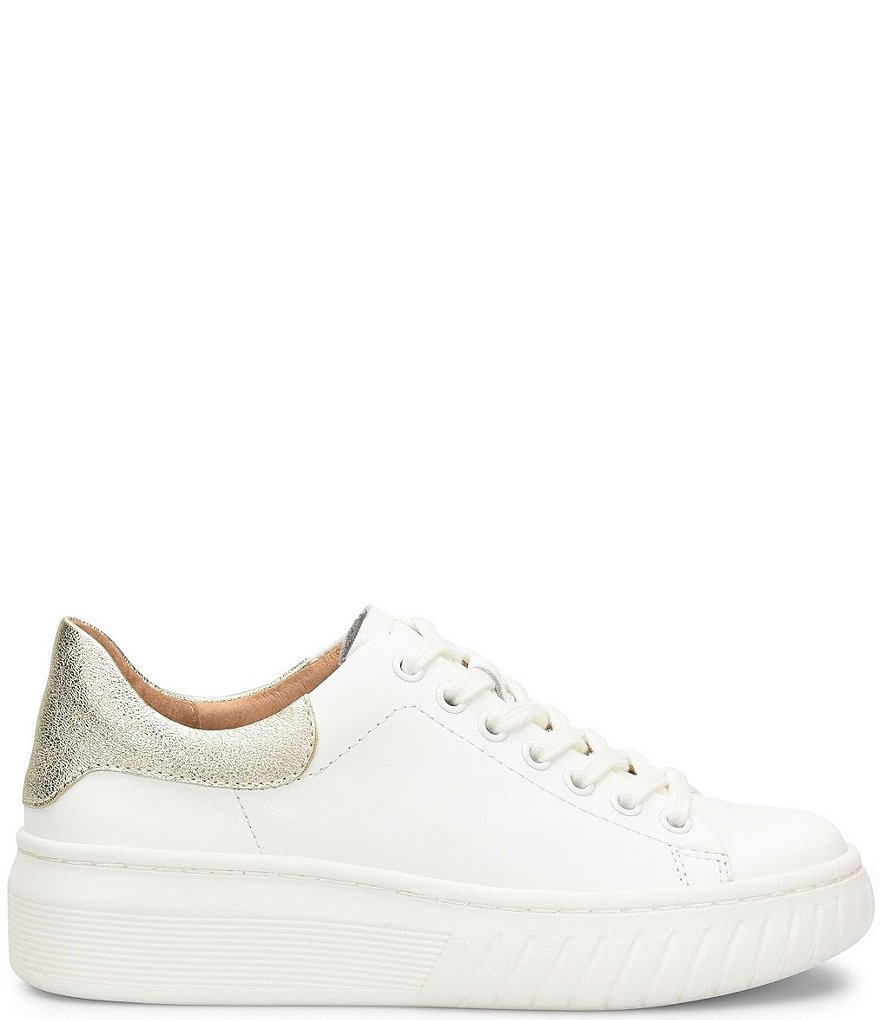 Sofft Parkyn Leather Lace-Up Sneakers