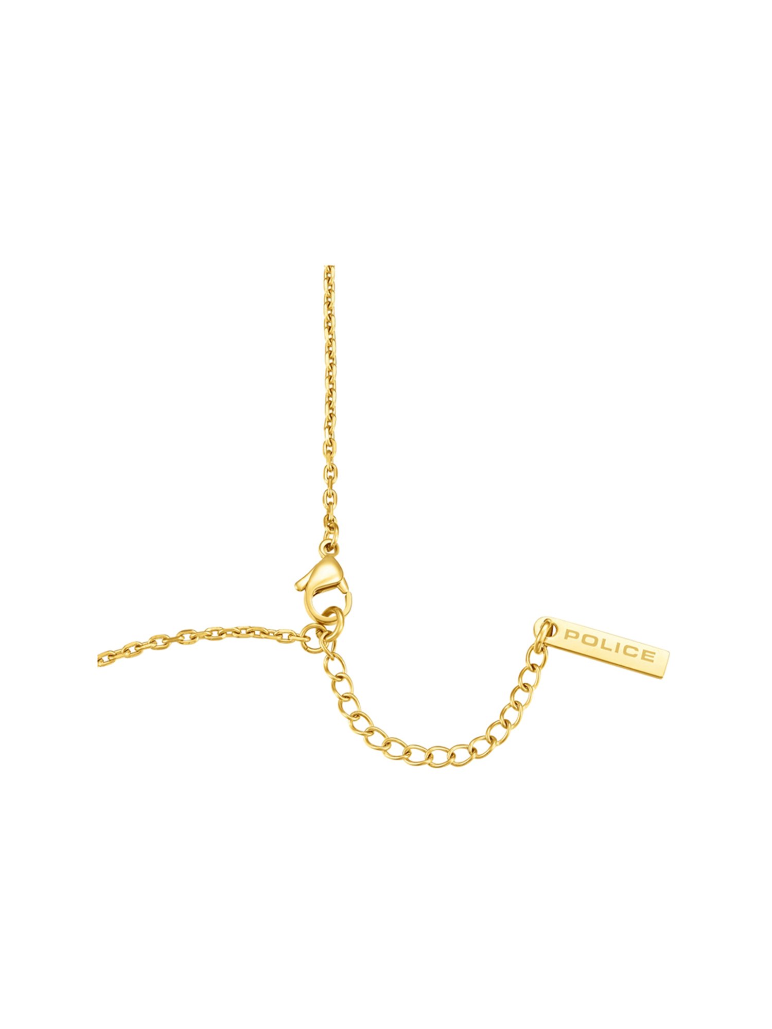 Police Gold-Plated Tacoma Ii Polished Cross Necklace for Men