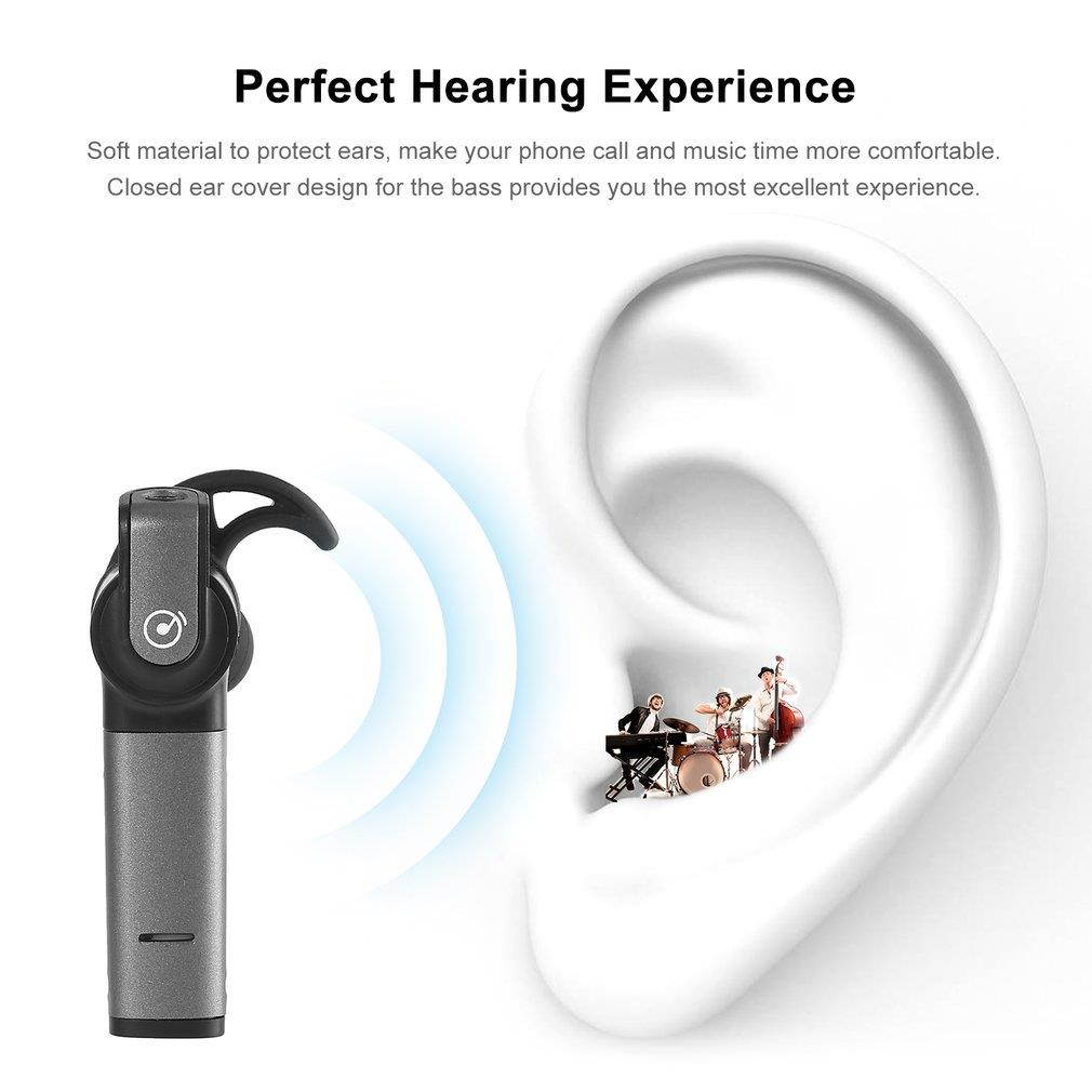 Multifunctional In-Ear Bluetooth Earphone Wireless Headset Rechargeable Magnetic USB Charge Single Double Ears Dual Mode