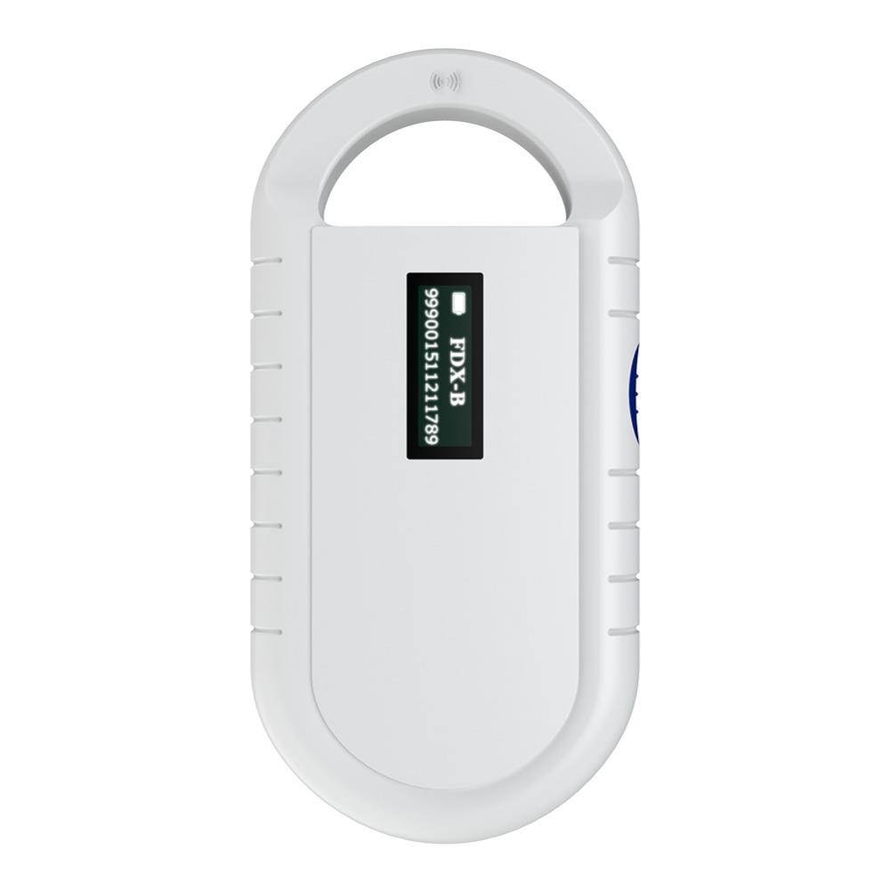 ISO11785/84 FDX-B Pet microchip Scanner Animal RFID Tag Reader dog reader Low Frequency Handheld RFID Reader with Animal Chip