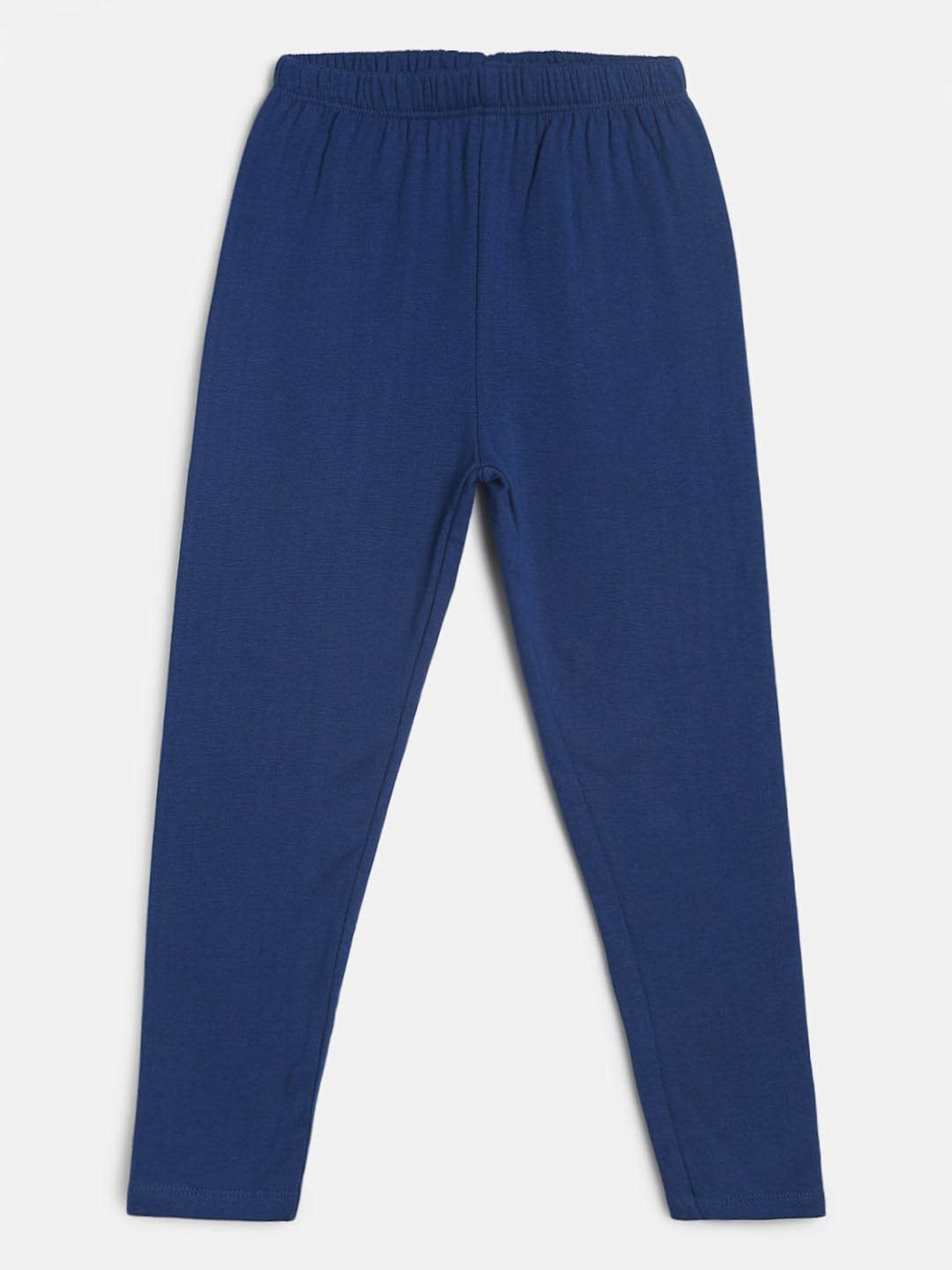 MINIKLUB Girls Navy Solid Leggings