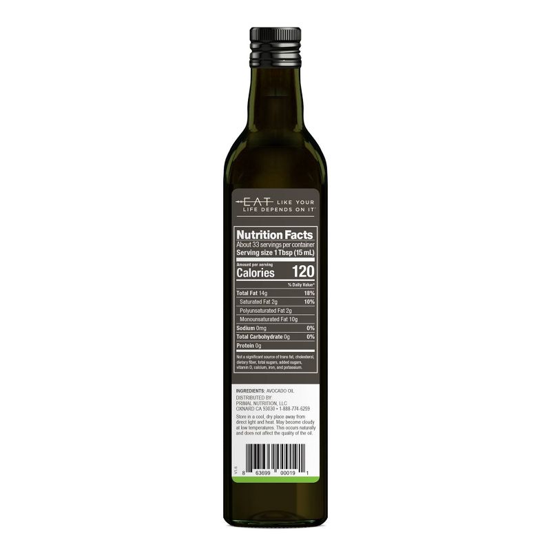 Primal Kitchen Avocado Oil - 16.9 fl oz
