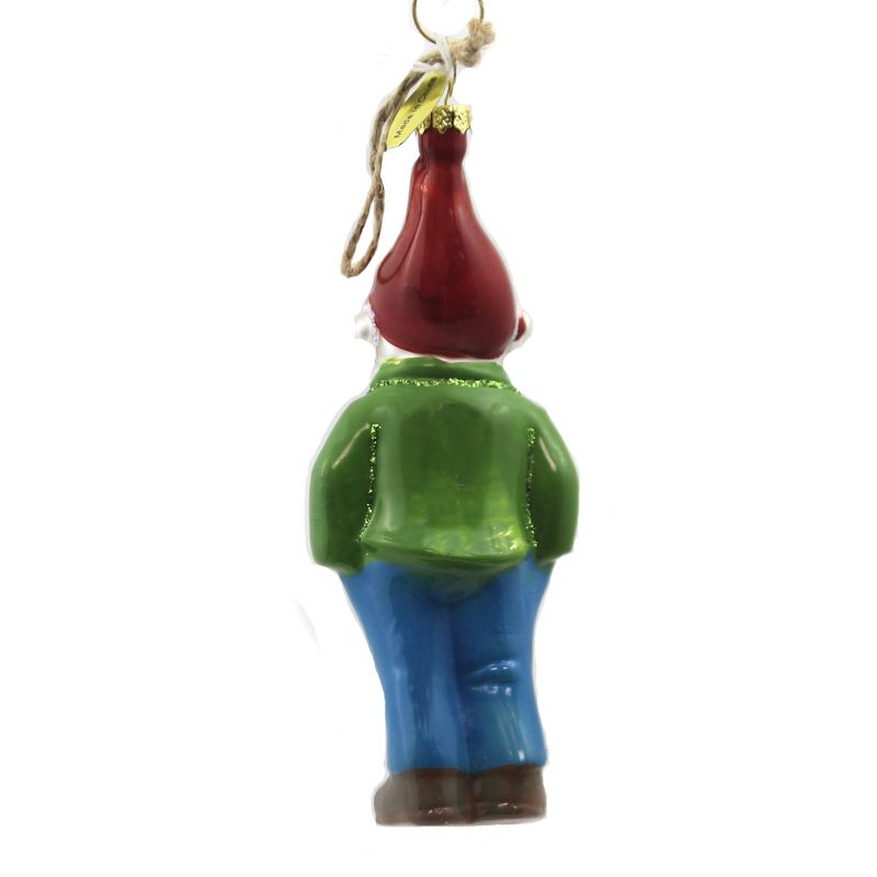 Holiday Ornament 5.75" Social Distancing Gnome 2020 Forest Whimsy  -  Tree Ornaments