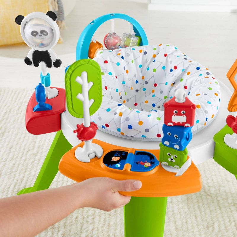 Evenflo Exersaucer Tiny Tropics 2-in-1 Baby Seat + Doorway Jumper