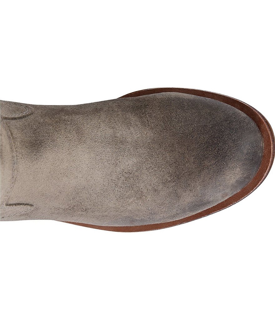 Sofft Sharnell II Waterproof Suede Lace-Up Back Block Heel Tall Boots