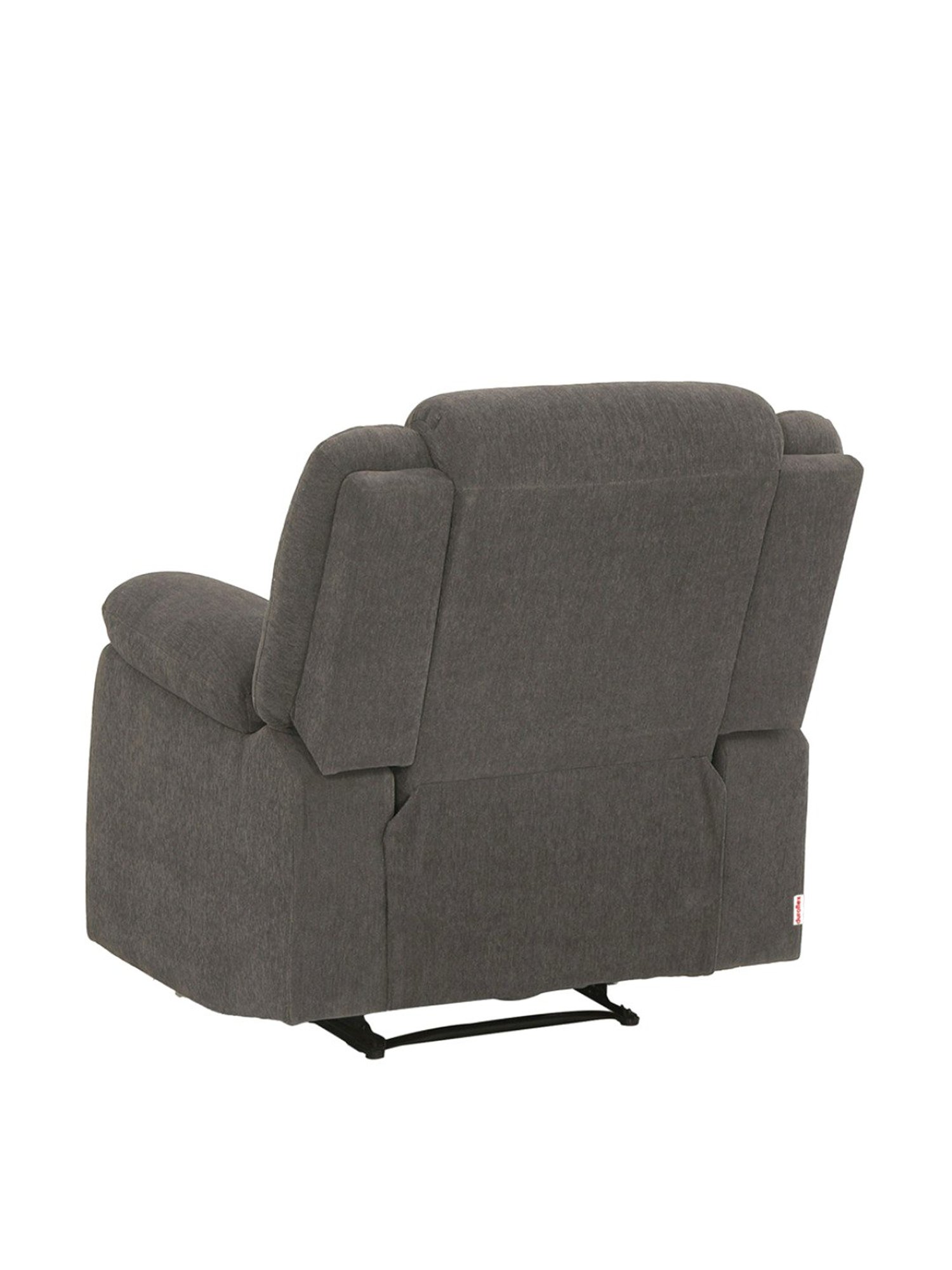 Durian Berry Black Premium Leatherette 2 Seater Sofa