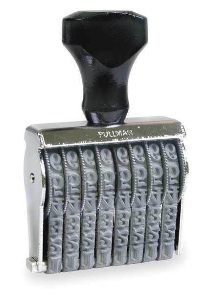 COSCO 038711 Numbering Stamp, 8 Bands, Metal