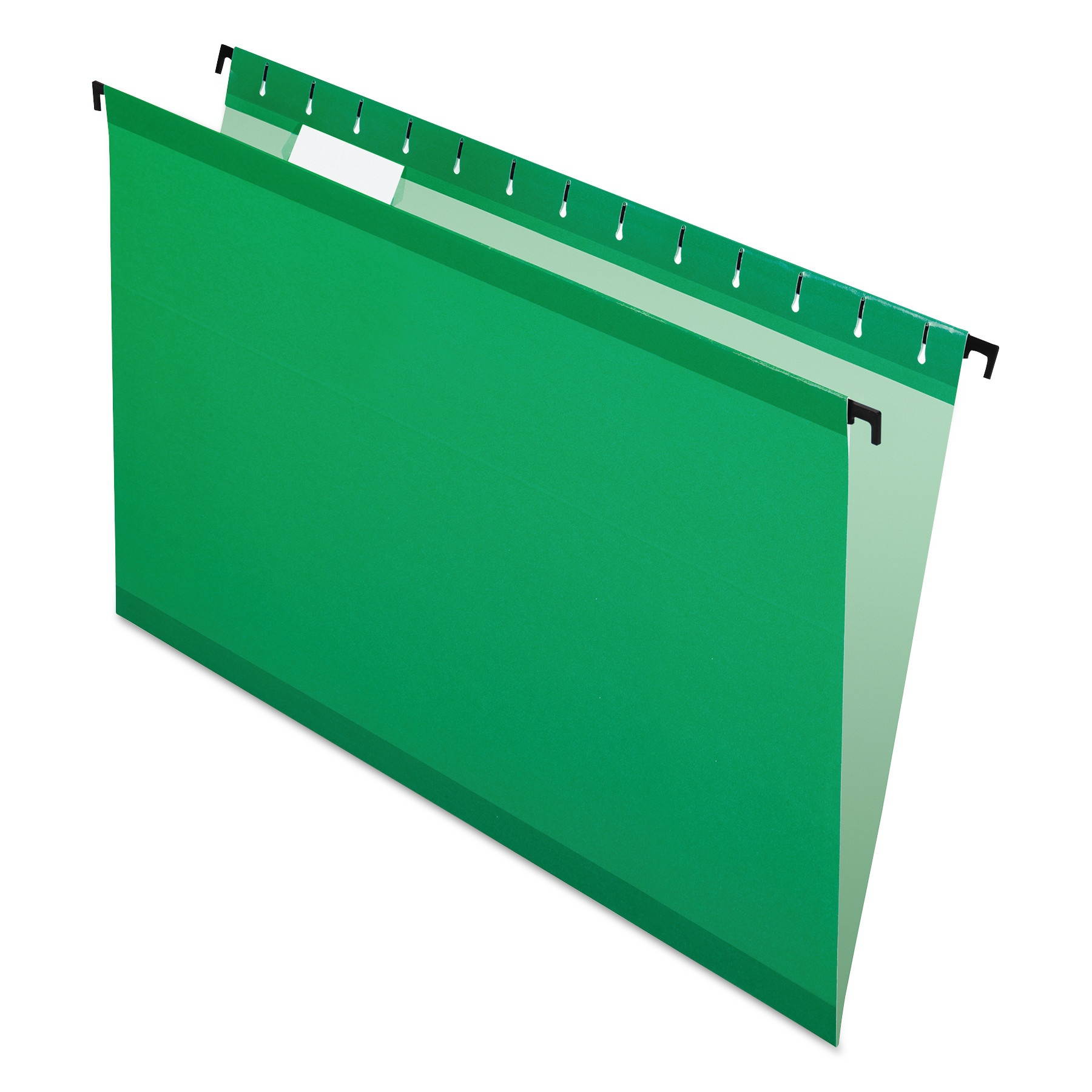 Pendaflex 615315BGR Poly Laminate Hanging Folders, Legal, 1/5 Tab, Bright Green, 20/Box, 1 Box
