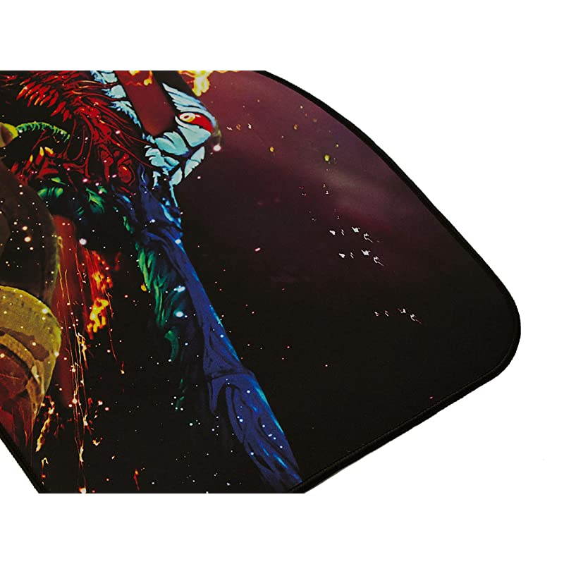 Extended Size Custom Professional Gaming Mouse Pad Anti Slip Rubber Base Stitched Edges Large Desk Mat 285 x 1275 x 012 Curve Assault Rifle